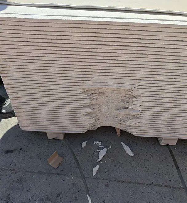 Гипсоволокнистый лист влагостойкий KNAUF 12,5х1200х2500 мм