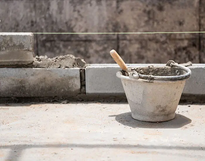 Приготовление цементного раствора