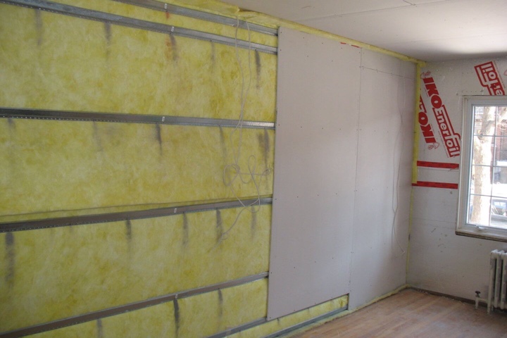 каркасная звукоизоляция