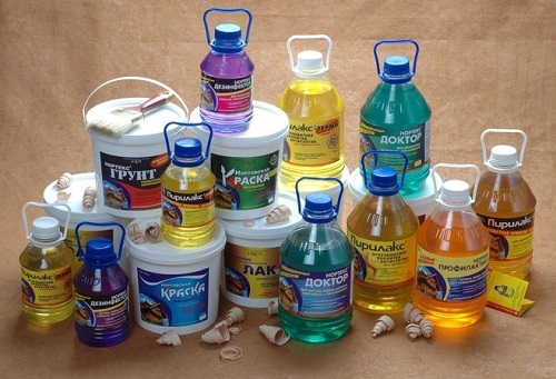 виды пропиток для дерева