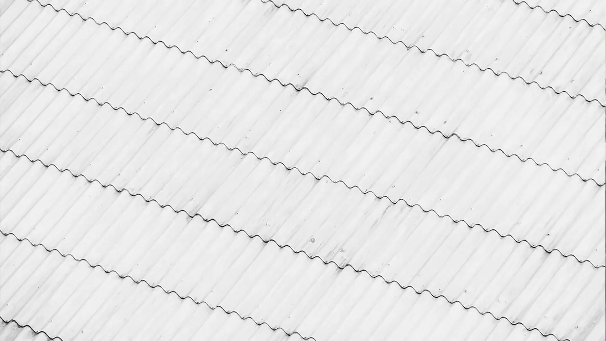 Скатная крыша из волнового шифера