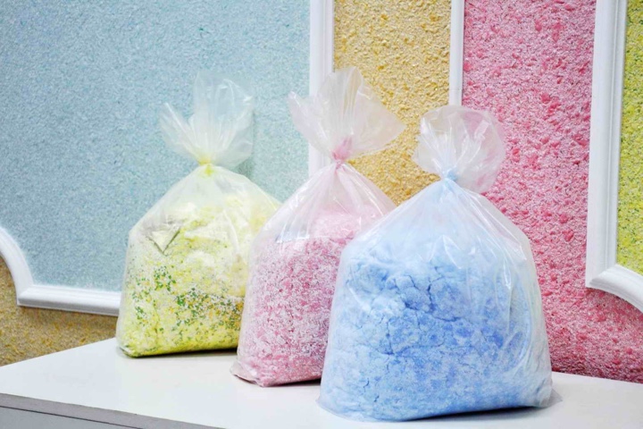 компоненты жидких обоев