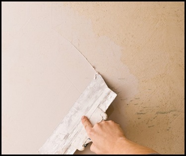 Этап 1 - подготовка стен для пенопласта