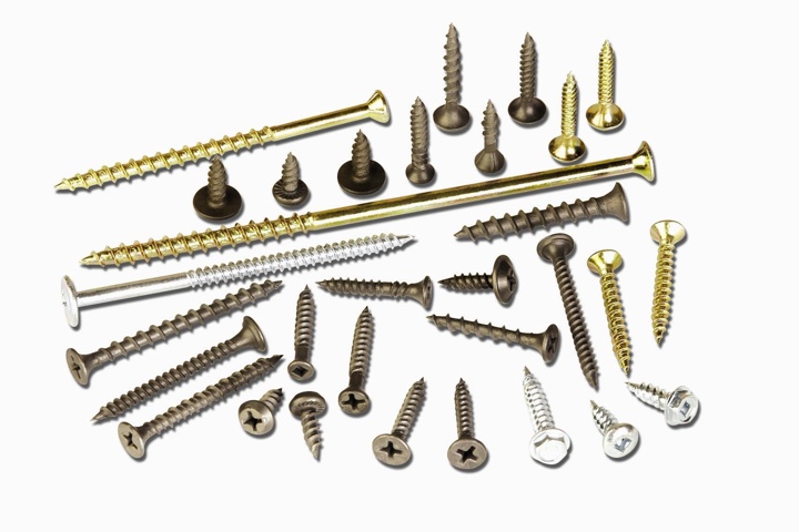 саморезы - россыпью