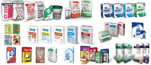 Специфика и выбор строительной смеси