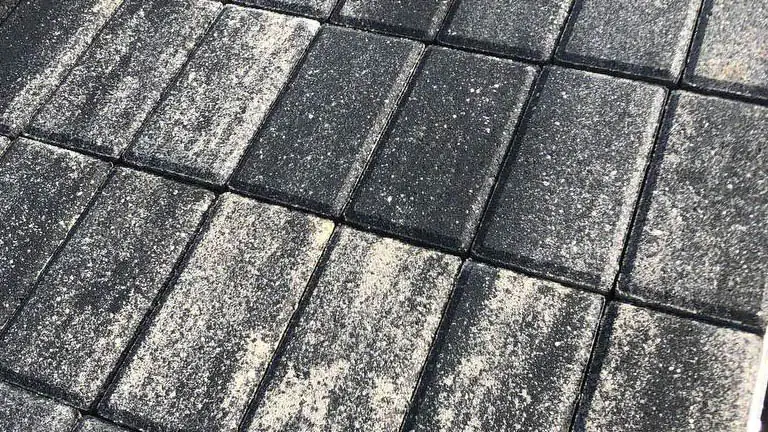 Тротуарная плитка кирпичик кладка