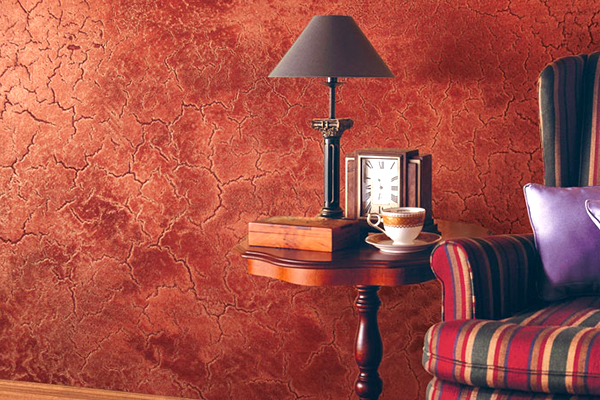 Пример декоративной штукатурки - 1