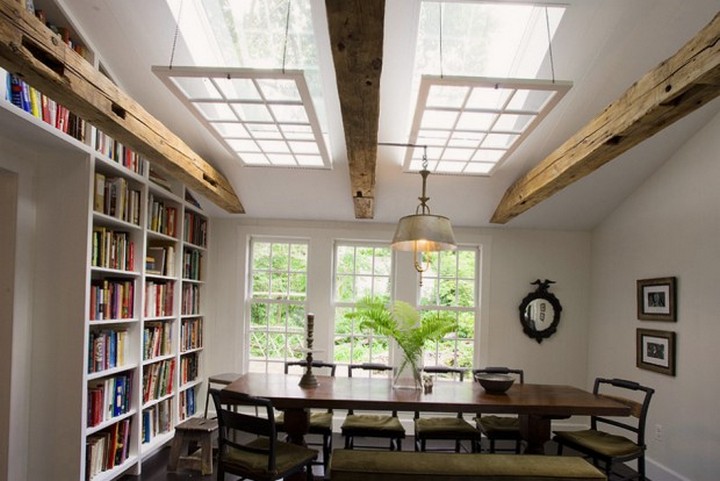 потолок в стиле лофт