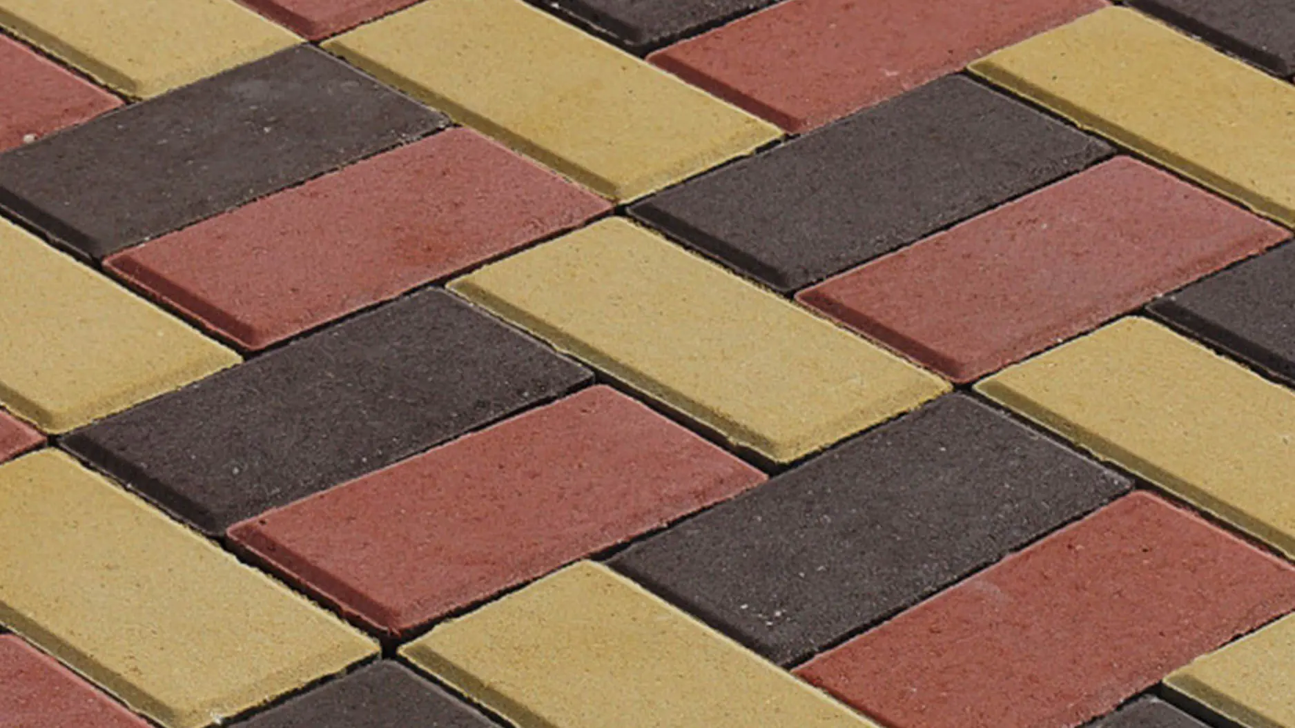 Тротуарная плитка кирпичик кладка