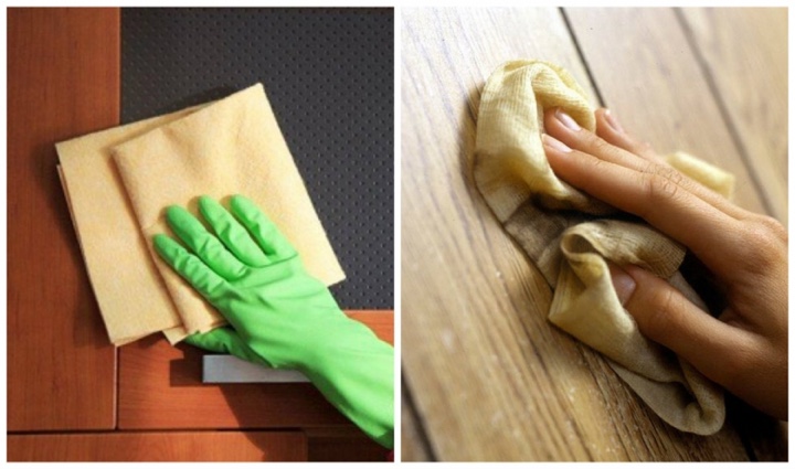 удаление монтажной пены с рабочих поверхностей