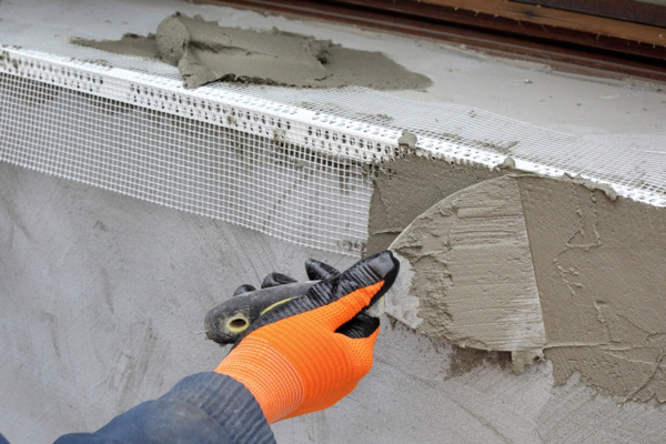 технология штукатурки откосов