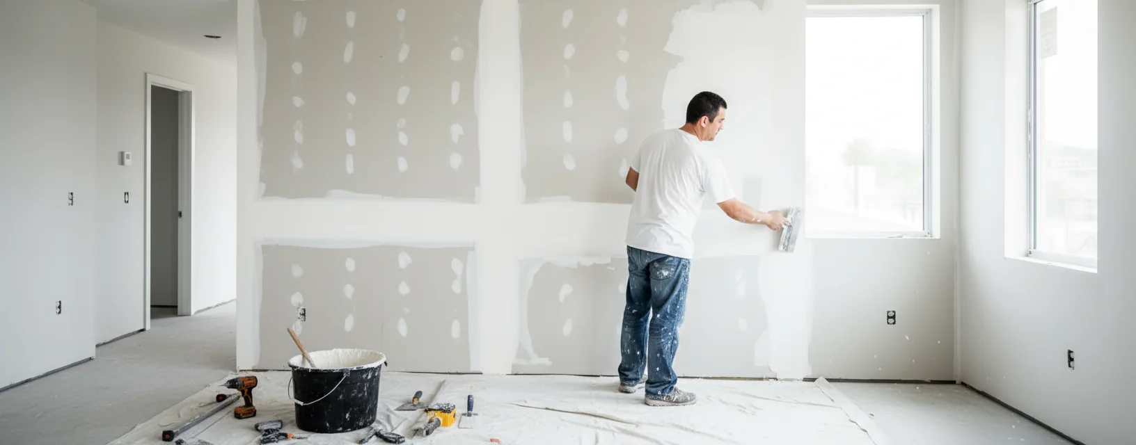 Финишная отделка гипсокартона