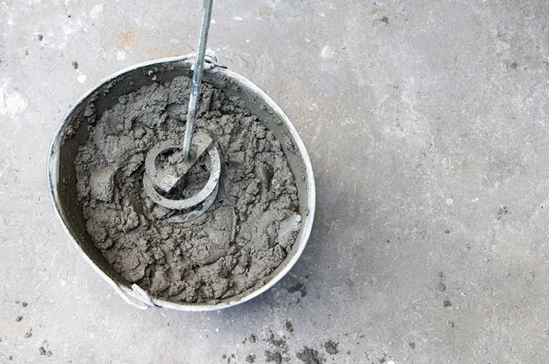 Приготовление цементного раствора