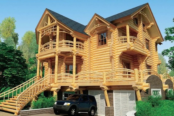 Дом из дерева