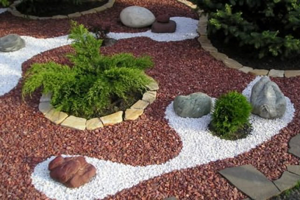 декоративная насыпь керамзита