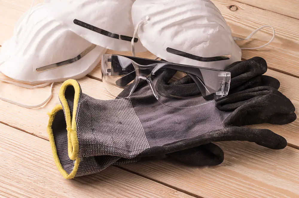 Безопасность при работе с цементом