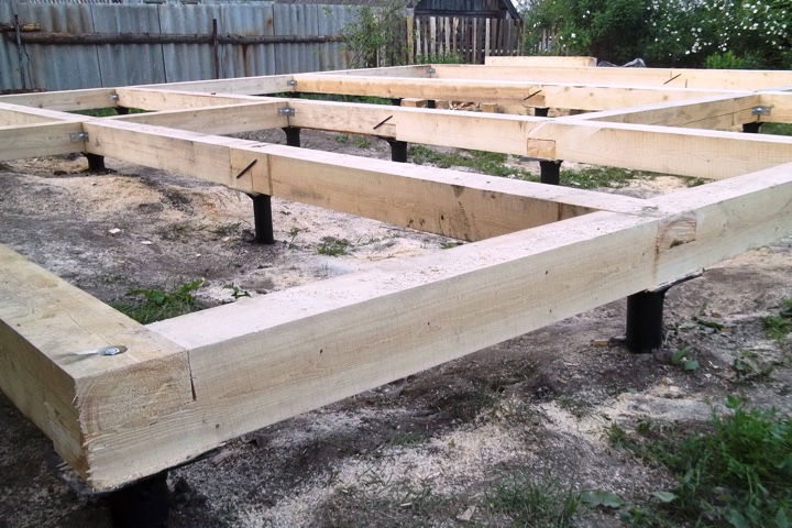 свайно-винтовой фундамент для каркасного дома