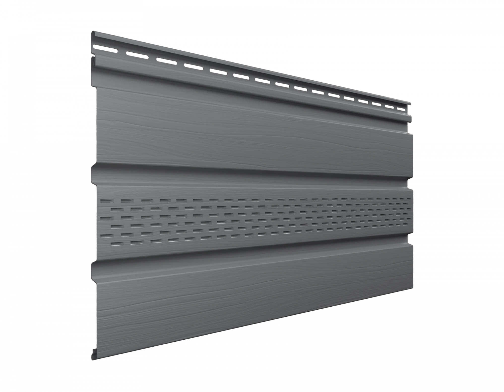 Софит с частичной перфорацией Технониколь RAL 7024 (бруния)