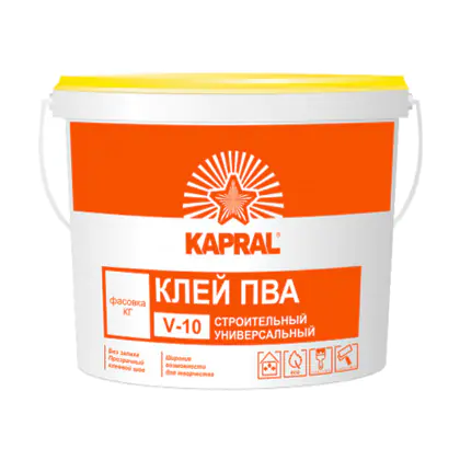 Клей ПВА Kapral V10, 1 кг
