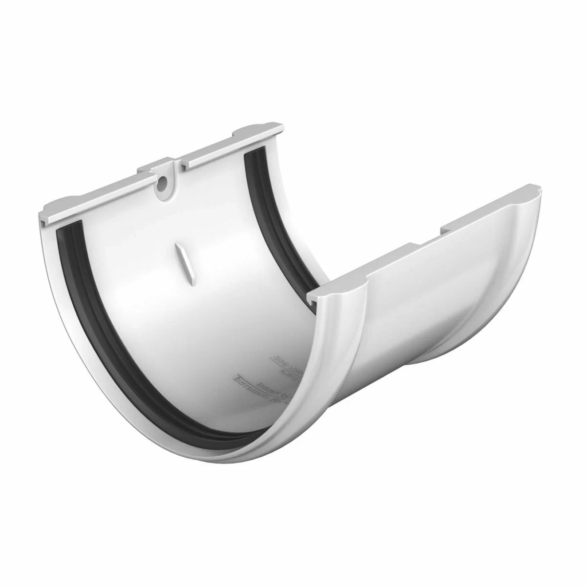 Соединитель желобов Технониколь Оптима RAL 9003 (белый)