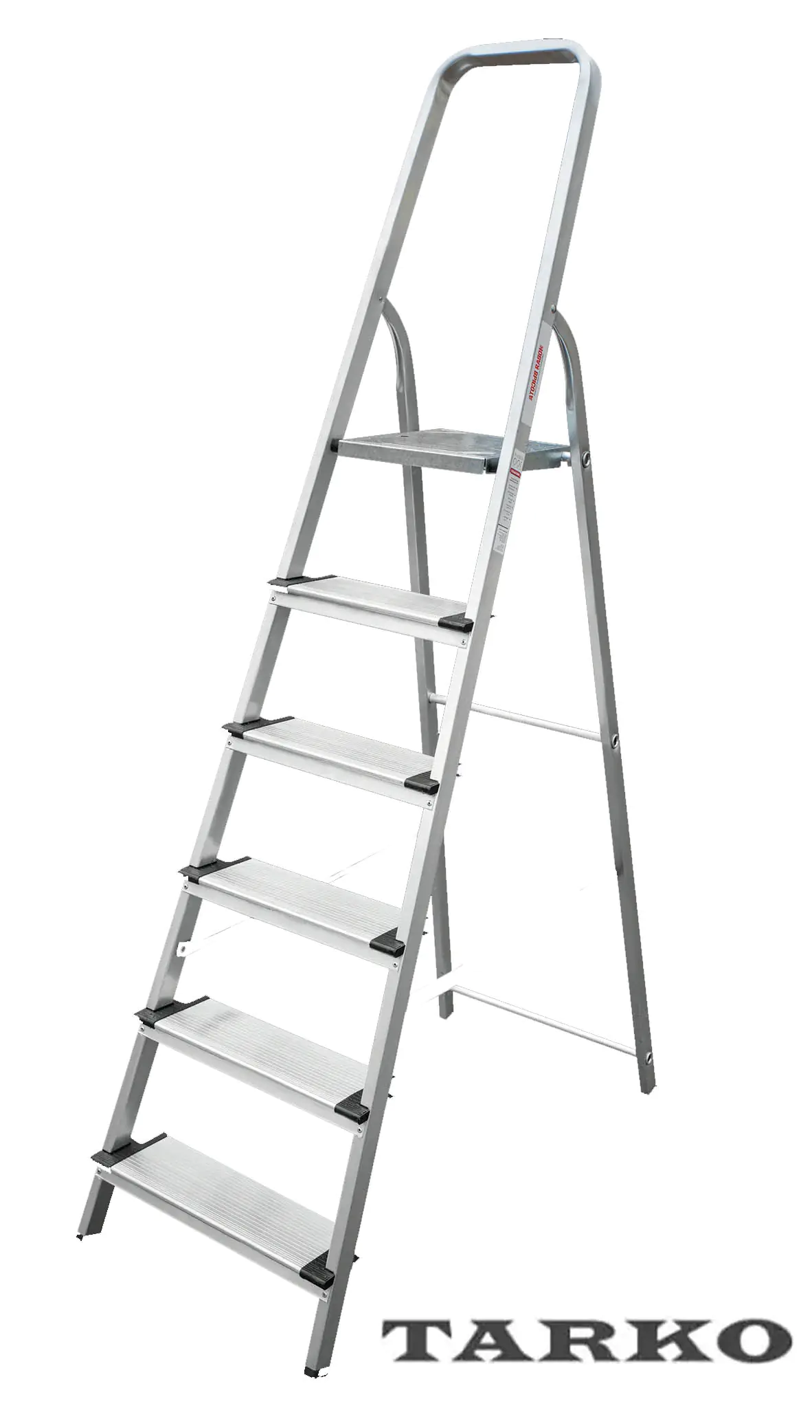 Лестница стремянка алюминиевая 121 см (6 ступеней) Tarko 04106
