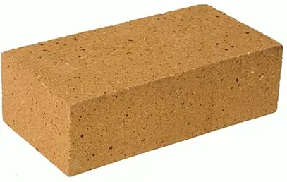 Кирпич шамотный огнеупорный ША-8, 250х124х65 мм