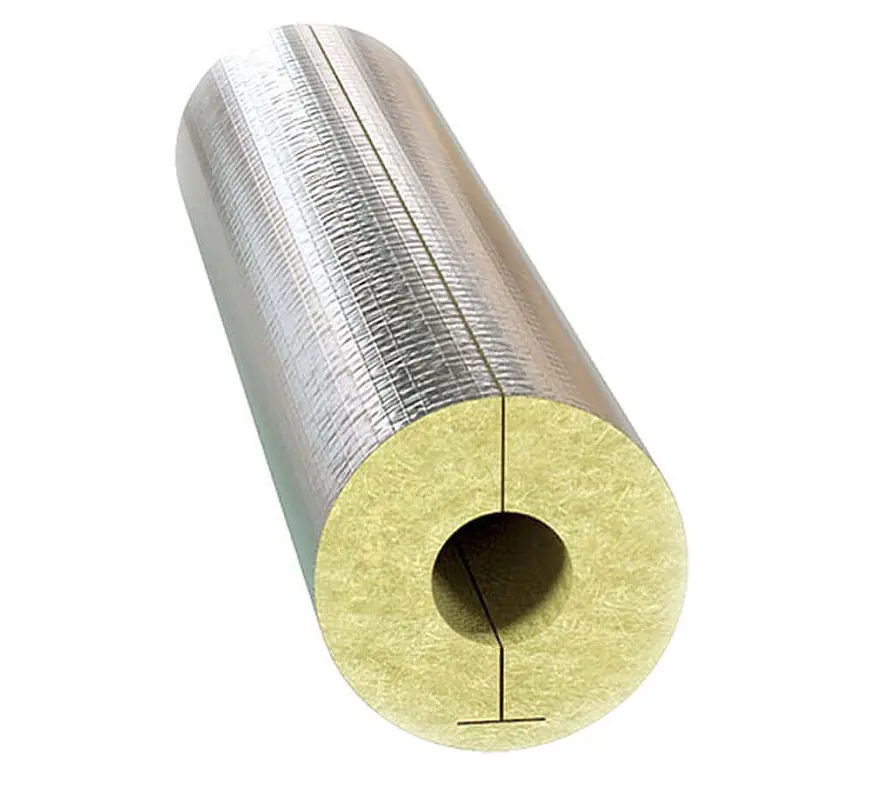 Цилиндр минераловатный WINPIPE Alu для труб 110 мм толщина 40 мм