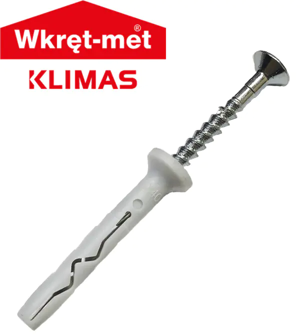 Дюбель-гвоздь 6х40 Klimas SM потай 200 шт