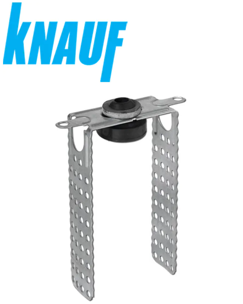 Подвес прямой антивибрационный KNAUF 30 см, ребро 12 см