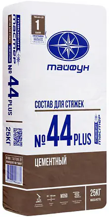 Стяжка Тайфун Мастер 44 PLUS М350, 25 кг