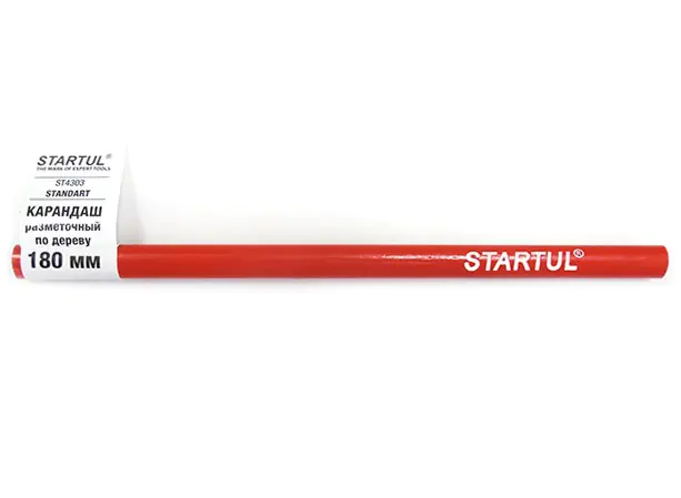 Карандаш строительный 18 см