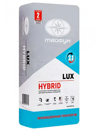 Штукатурка защитно-отделочная LUX HYBRID, 30 кг