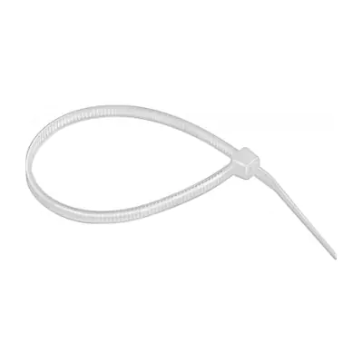 Хомут-стяжка 200x3,6 мм REXANT 07-0200 белый 100 шт