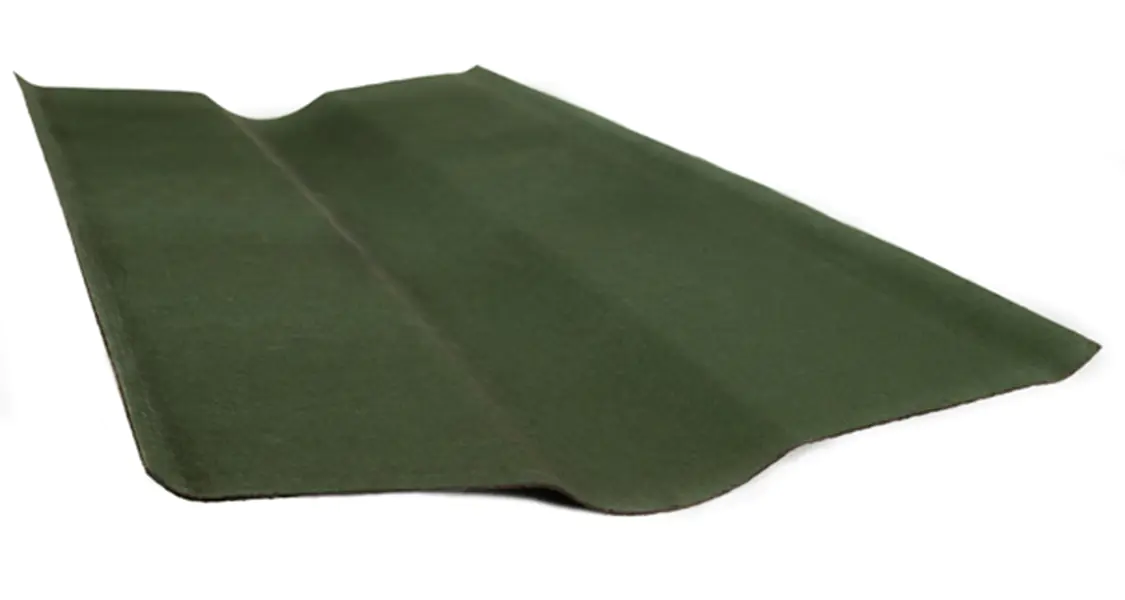 Ендова G100 Ондулин 1х0,5 м (зелёная)