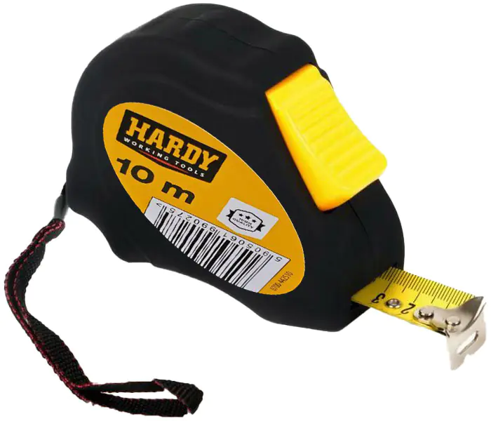 Рулетка 10 м Hardy (0700-442509)
