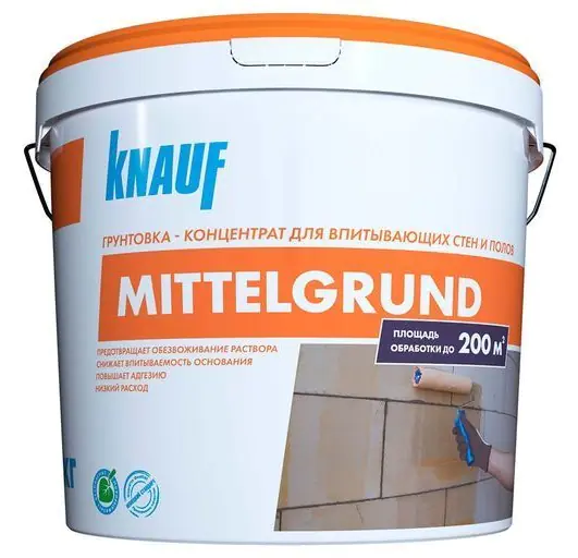 Грунтовка Миттельгрунд KNAUF (концентрат 1:5) 10 кг