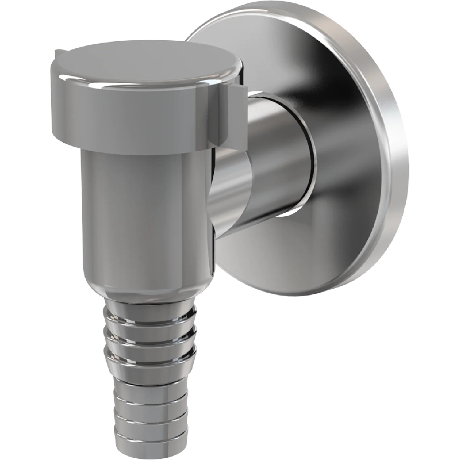 Сифон для стиральной машины наружный хромированный Alcaplast APS1