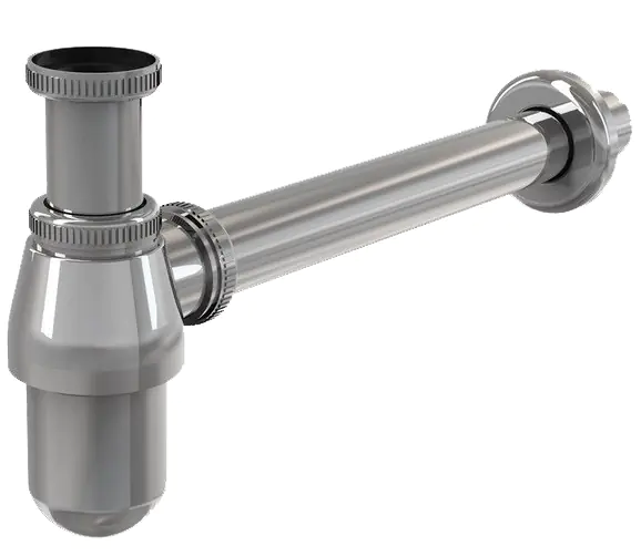 Сифон для умывальника D32 с нак-ой гайкой 5/4 Alcaplast A431