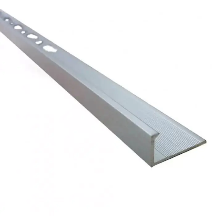 Угловой алюминиевый профиль L12 серебро 2,7 м (209)