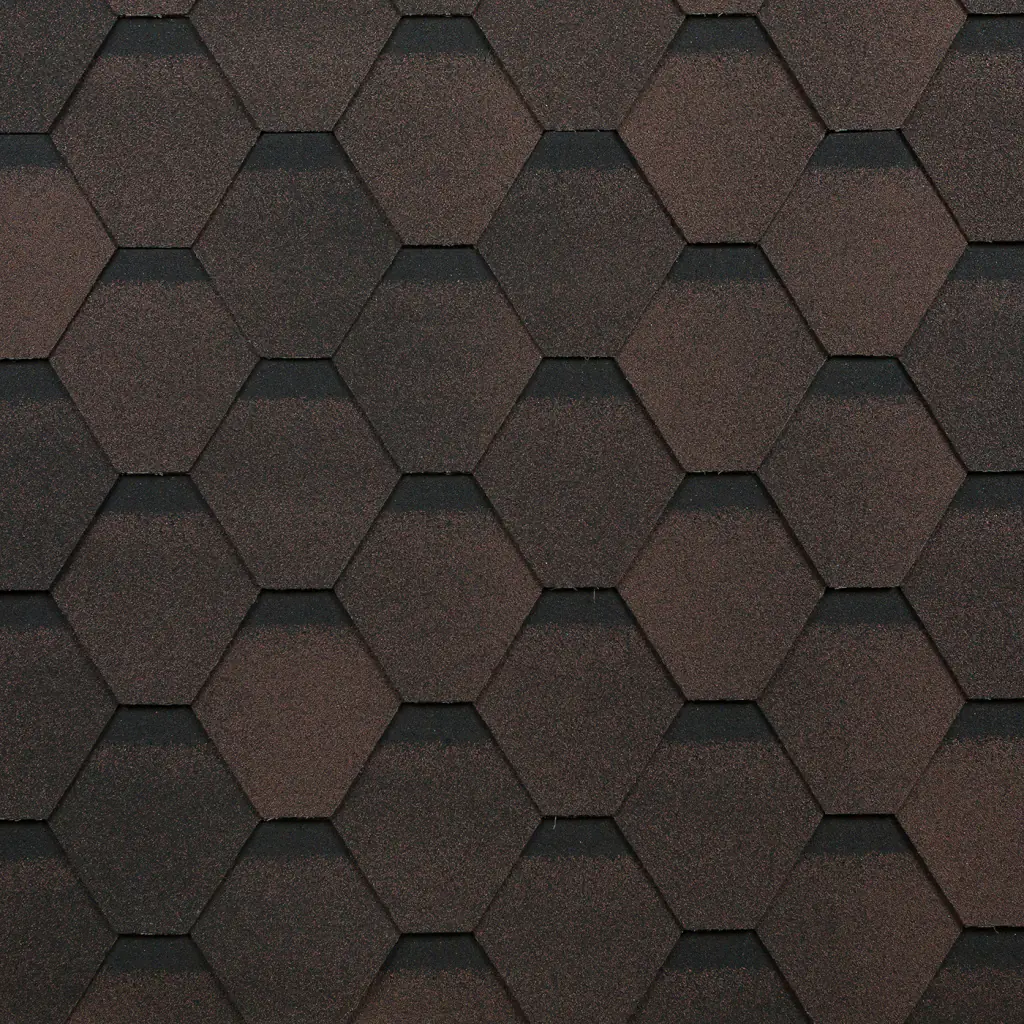 Гибкая черепица Технониколь Оптима, коричневый, 3 м² (0702)