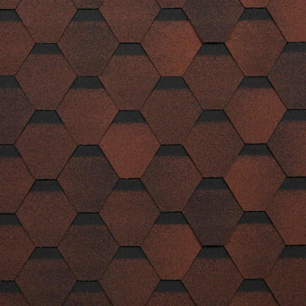 Гибкая черепица Технониколь Оптима, красный, 3 м² (0701)