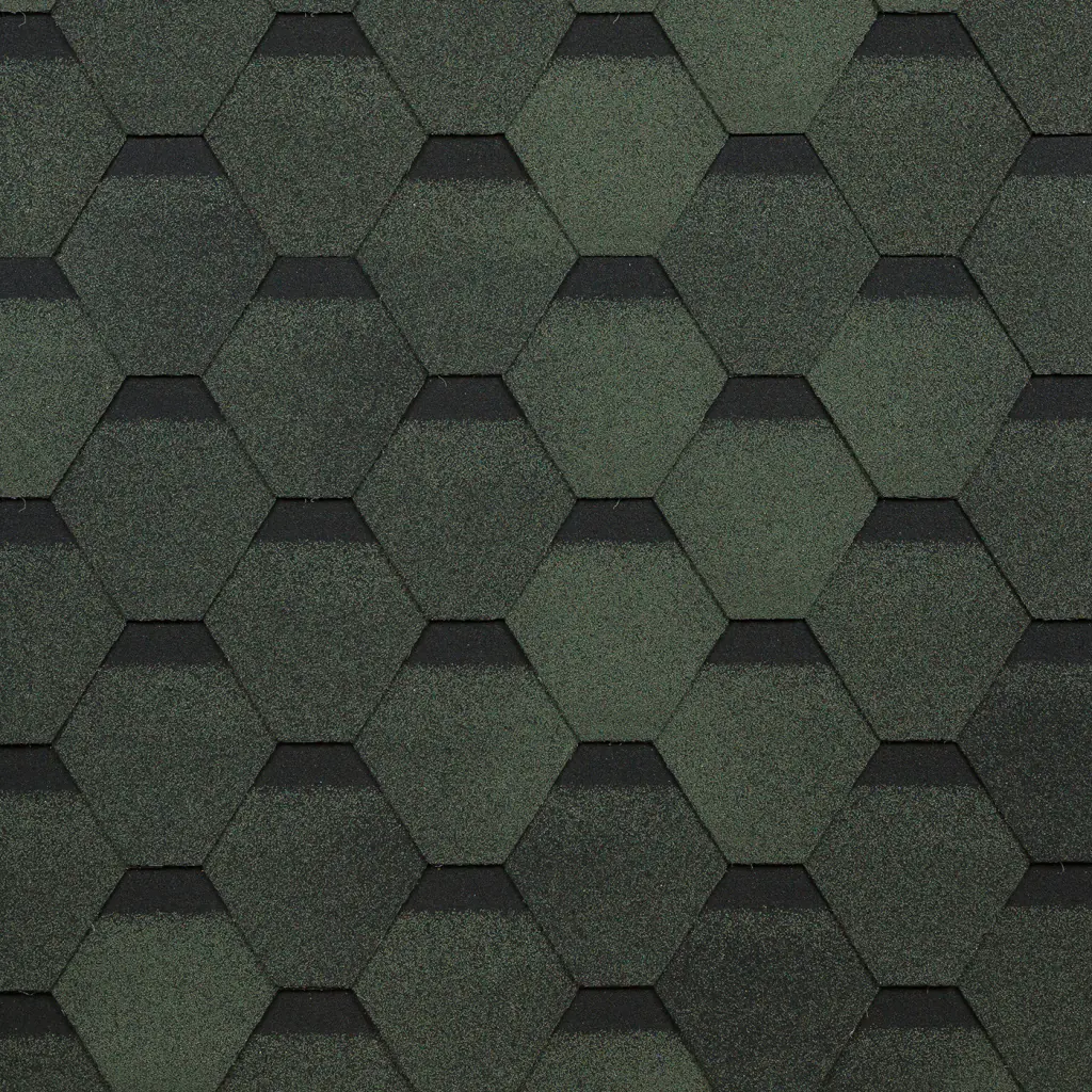 Гибкая черепица Технониколь Оптима, зеленый, 3 м² (0703)