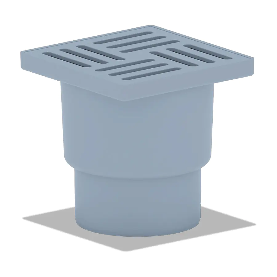 Трап для душа АНИ пласт вертикальный 105x105/110 (TA1210)