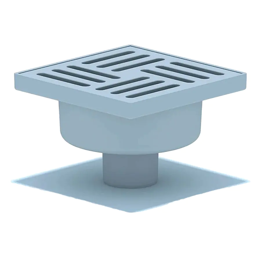 Трап для душа АНИ пласт вертикальный 105x105/50 (TA5210)