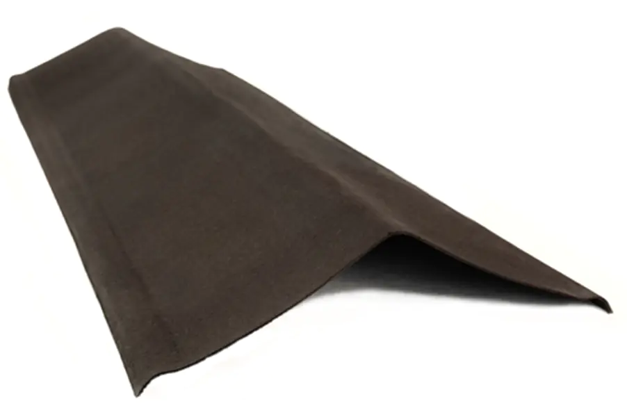 Ветровая планка (Щипец) H100 Ондулин 1х0,21 м коричневая