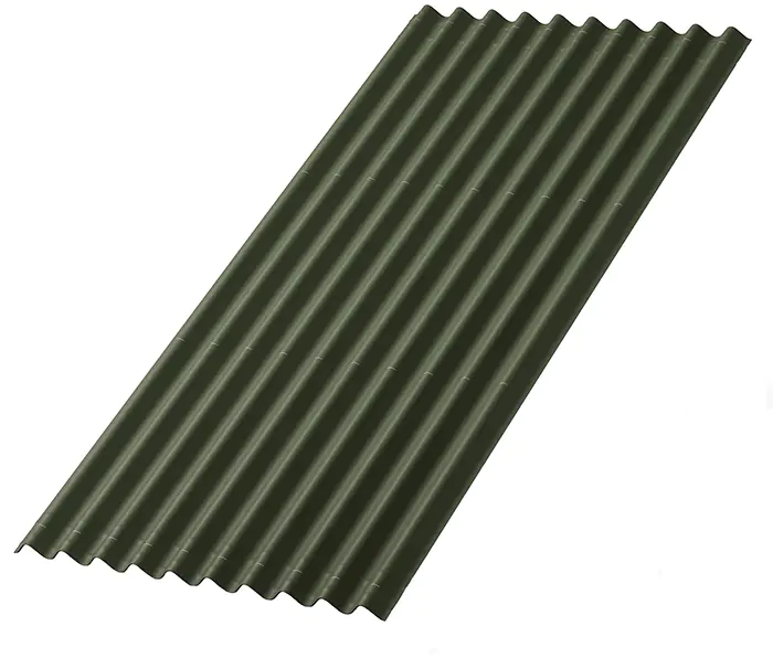 Лист кровельный Ондулин Смарт 1,95х0,95 м (зеленый)