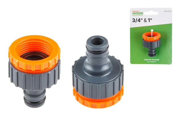 Адаптер внешний 3/4" и 1" Startul Garden (ST6011-9-3/4-1)