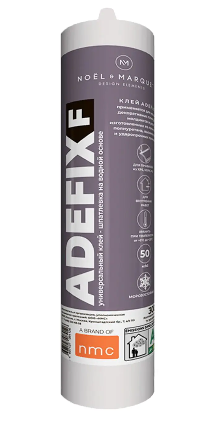 Клей-шпатлевка акриловый Adefix F NMC, 300 мл