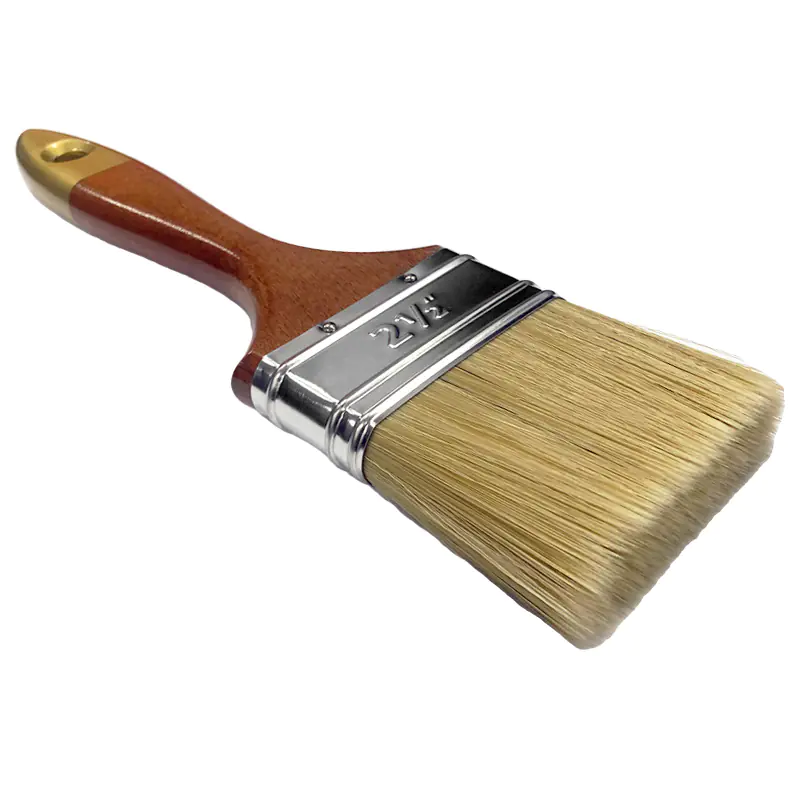 Кисть флейцевая ANGIELSKI ПРОФИ для масляных красок 63 мм с натур. ворсом Firsttool