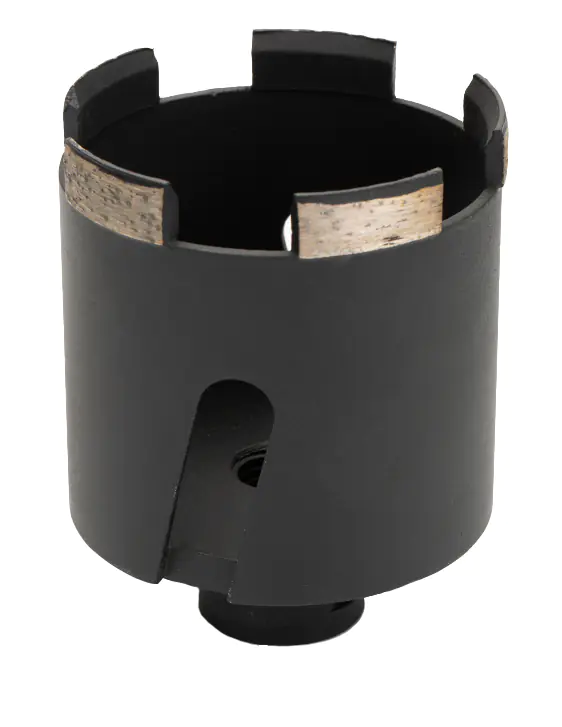 Коронка алмазная 72 мм по бетону и кирпичу VIRA RAGE 559227